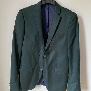 Topman Green Suit Jacket - Size 38